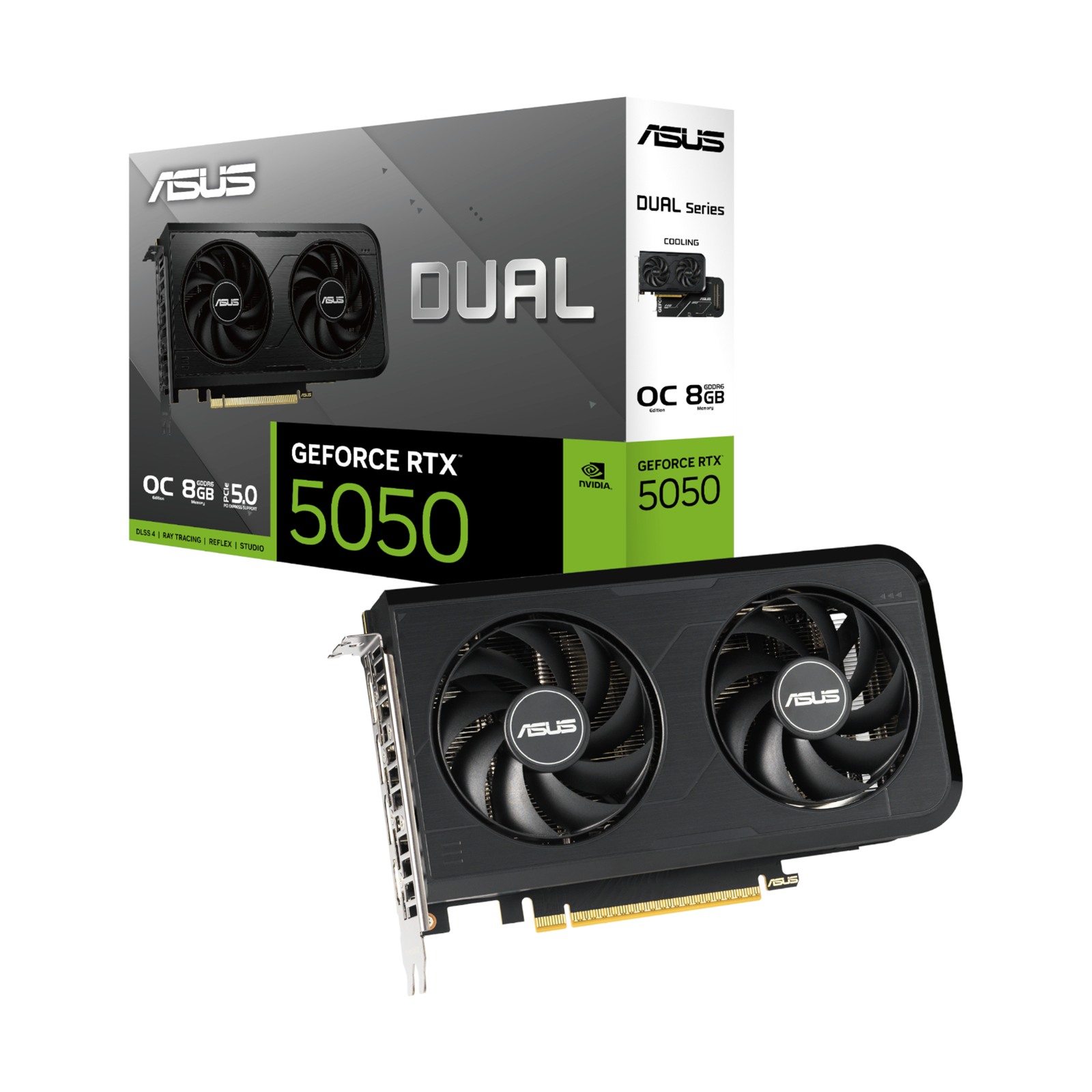ASUS Dual GeForce RTX 5050 OC 8GB Graphics Card