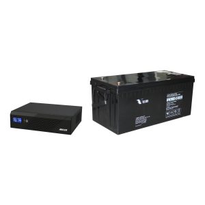 Mecer IVR-1200LBKS inverter and Vision 200Ah AGM battery bundle